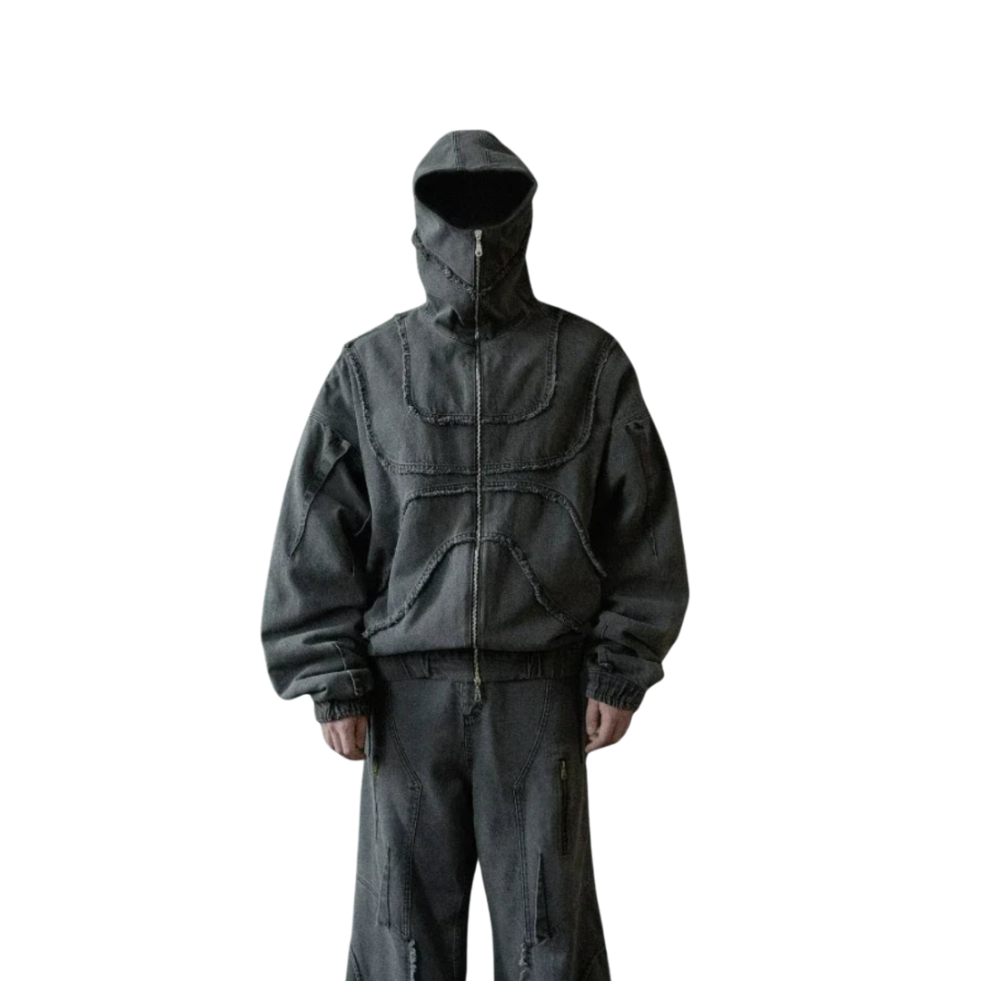 Midnight Groove Zip Up Hoodie