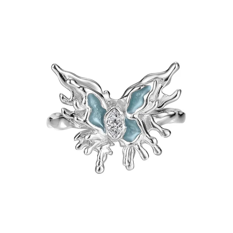 Butterfly Textured Ring