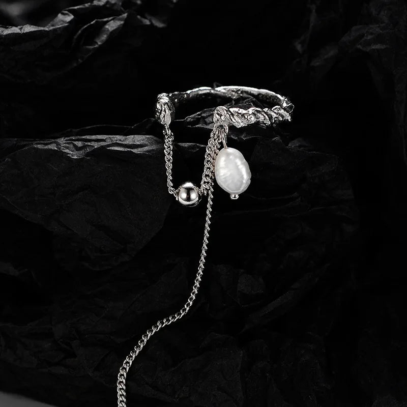 FN Silver Bracelet Ring