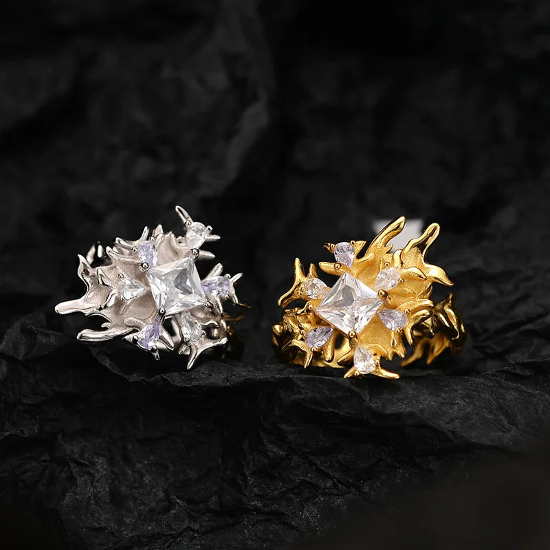 Forest Night Frosted Rings