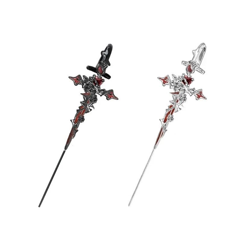 Four-Pointed Star Earrings
