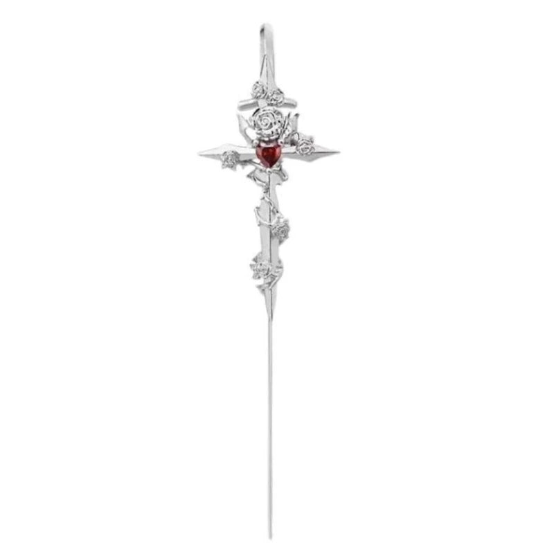Four-Pointed Star Earrings