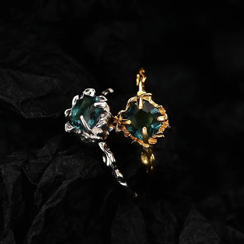Cal's Forest Night Gemstone Ring
