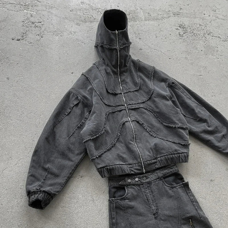 Midnight Groove Zip Up Hoodie