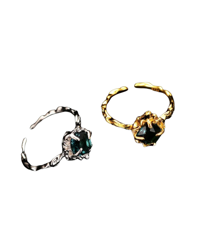 Cal's Forest Night Gemstone Ring