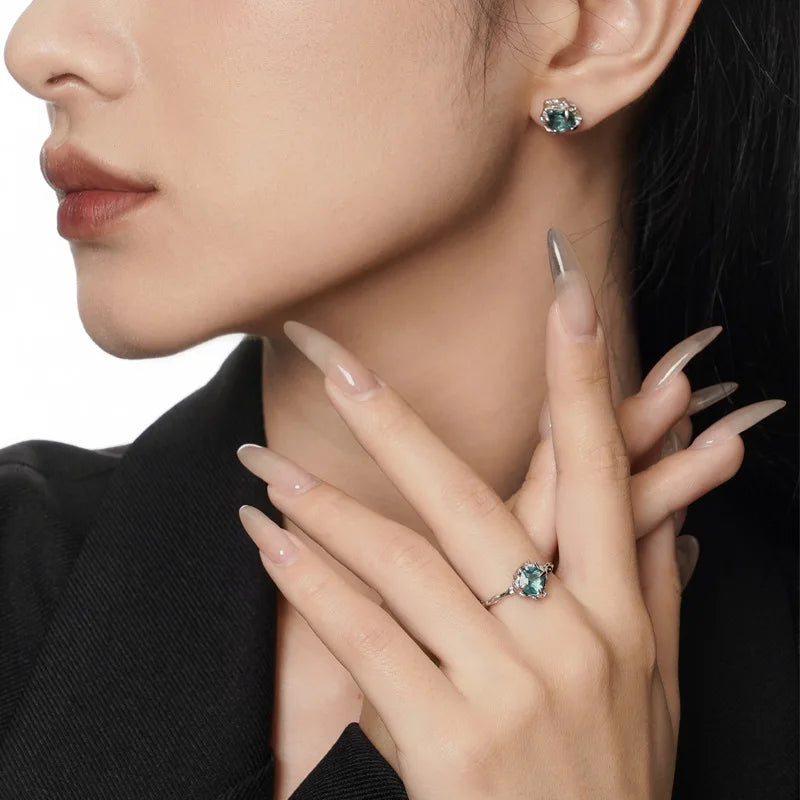 Cal's Forest Night Gemstone Ring