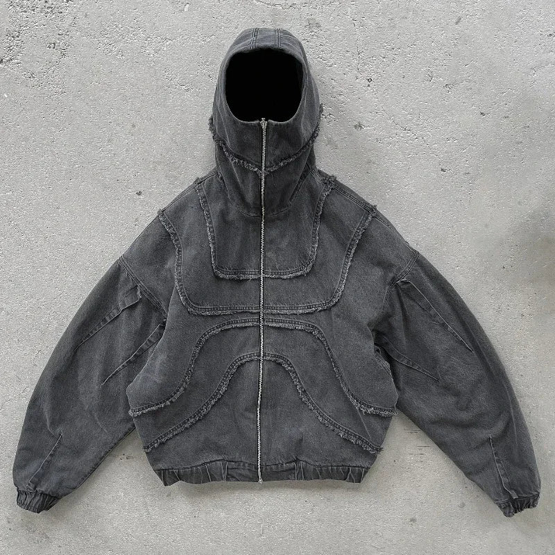 Midnight Groove Zip Up Hoodie